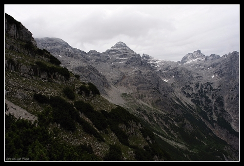 Pohled na Mitterhorn 2506m.